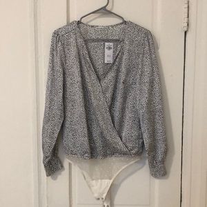 Abercrombie & Fitch, Medium, black&white pattern